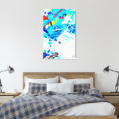 Mentale Morphose Leinwanddruck (Insitu (Schlafzimmer))