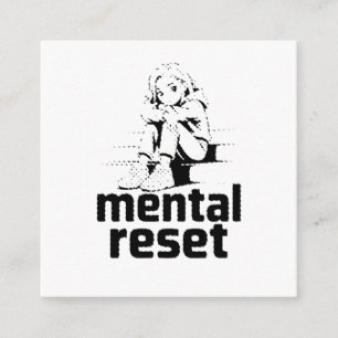 Mentale Neuanfang – Stille Reflexions-Edition Begleitkarte