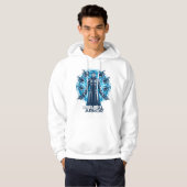 Mentale Rüstung - Hoodie Krieger Figur (Vorne ganz)
