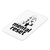 Mentaler Neustart – Edition Stille Reflexion Magnet (Linke Seite)