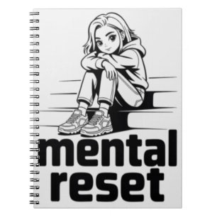 Mentaler Neustart – Edition Stille Reflexion Notizblock