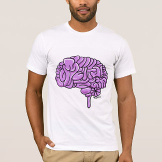 Mentales Gehirn Straßen Graffiti Throw up Art T-Sh T-Shirt