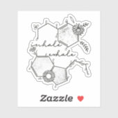 Mentalgesundheit Aufkleber (Blatt)