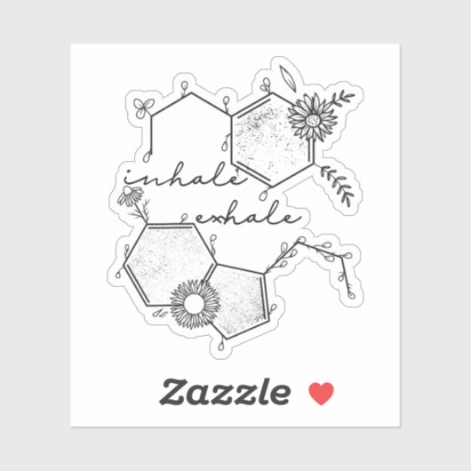 Mentalgesundheit Aufkleber (Blatt)