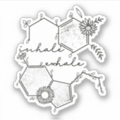 Mentalgesundheit Aufkleber (Vorderseite)