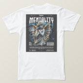 Mentalität gewinnender T - Shirt - Motivierend Spo (Design Rückseite)