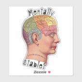 Mentalkleber Aufkleber (Blatt)