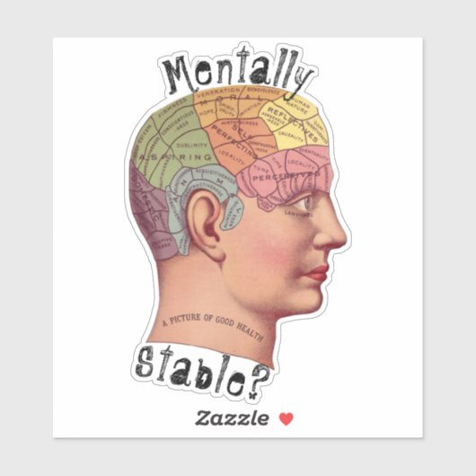 Mentalkleber Aufkleber (Blatt)