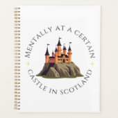 Mentally auf einem Burgfest in Schottland | Fantas Planer (Vorderseite)