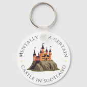 Mentally auf einem Burgfest in Schottland | Fantas Schlüsselanhänger (Rückseite)