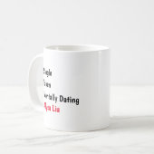 Mentally Dating Alysa Liu Customize Status Kaffeetasse (Vorderseite Links)