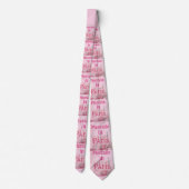 Mentally in Paris Necktie Krawatte (Rückseite)