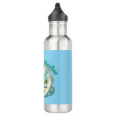 mentally on vacation design edelstahlflasche (Rechts)