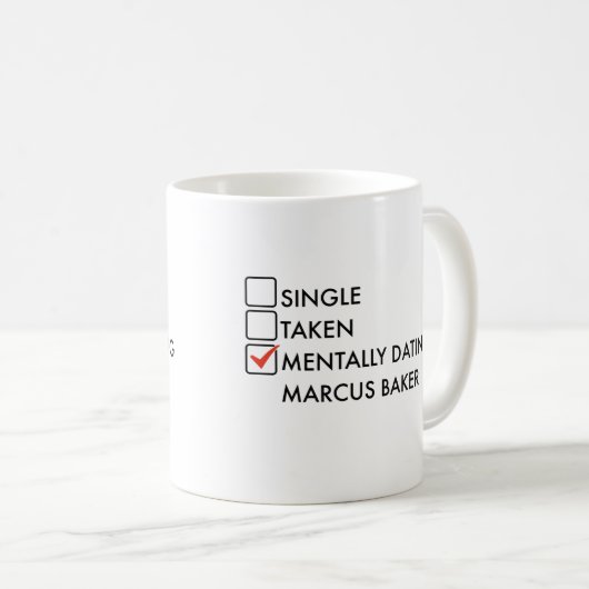 Mentally verabreden Marcus Baker Ginny und Georgia Kaffeetasse (VorderseiteRechts)