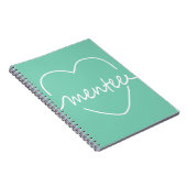 Mentee Notizbuch Notizblock (Rechte Seite)