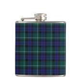 Menteith Scotland District Tartan Flachmann (Vorderseite)