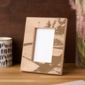 Menthon Saint Bernard Geätzte Rahmen (Linke Ecke)