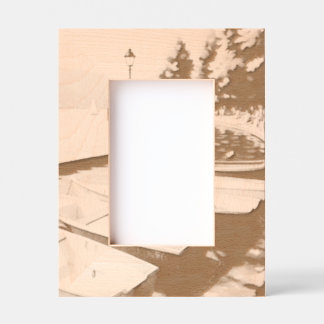 Menthon Saint Bernard Geätzte Rahmen