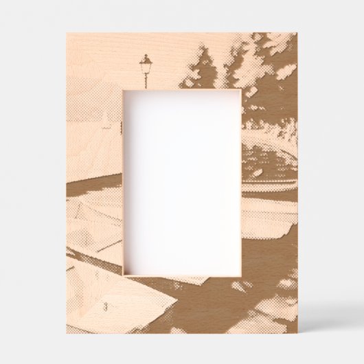 Menthon Saint Bernard Geätzte Rahmen (Vorderseite)