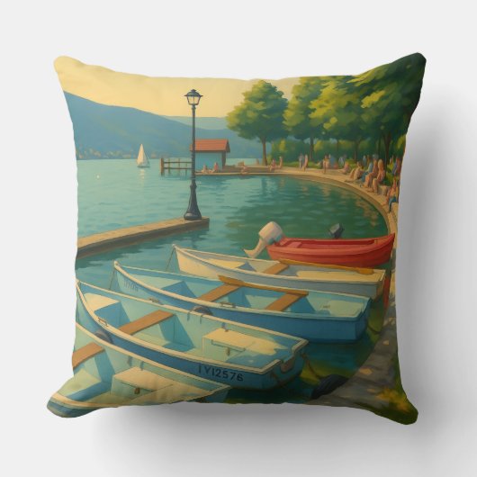 Menthon Saint Bernard Kissen (Vorderseite)