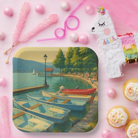 Menthon Saint Bernard Pappteller (Party)