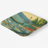 Menthon Saint Bernard Pappteller (Gewinkelt)