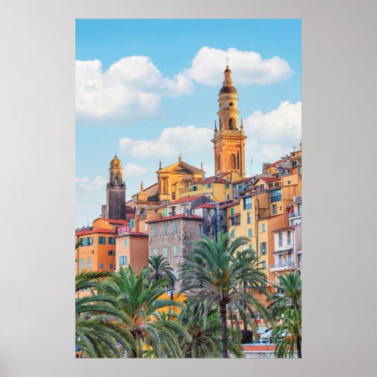 Menton Architecture Poster (Vorne)