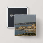 Menton, Cote d'Azur, Frankreich. Button (Vorne & Hinten)