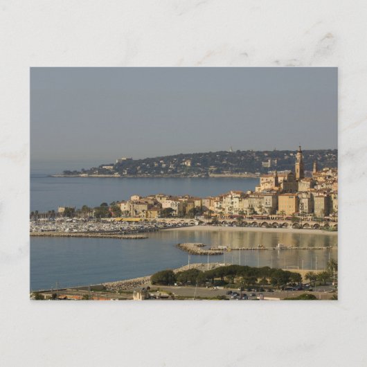 Menton, Cote d'Azur, Frankreich. Postkarte (Vorderseite)
