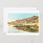 Menton, Frankreich, Vintage Postkarte (Vorne/Hinten)