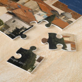 Menton, französisches Riviera Puzzle (Seite)