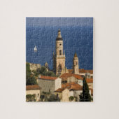 Menton, französisches Riviera Puzzle (Vertikal)
