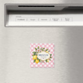 Menton French Riviera Magnet - Pink Lemon (In Situ (Geschirrspüler))