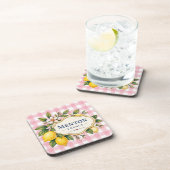 Menton Lemon Cote d Azur coasters Getränkeuntersetzer (Rechte Seite)