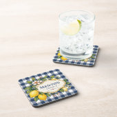 Menton Lemon Cote d Azur coasters Getränkeuntersetzer (Rechte Seite)