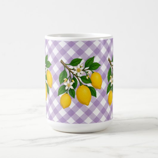 Menton Lemon Two-Tone Mug Kaffeetasse (Mittel)