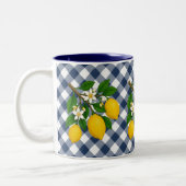 Menton Lemon Two-Tone Mug Zweifarbige Tasse (Links)