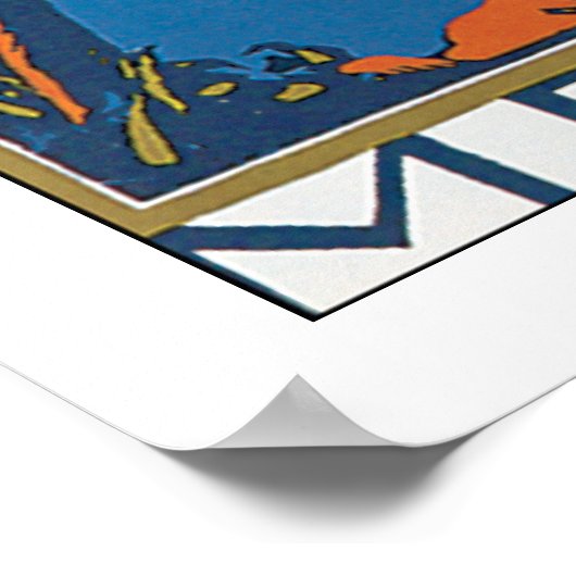 Menton Poster (Ecke)