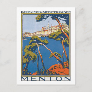 Menton Postkarte
