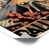 Menton Rallye Fleuri 1929 Riviera Poster (Ecke)