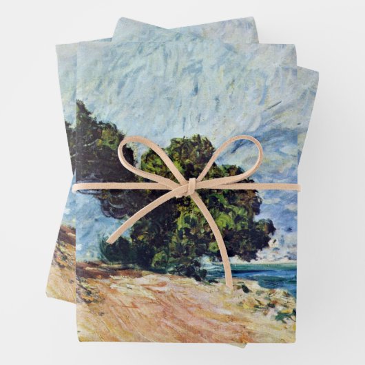 Menton Seen von Cap Martin von Claude Monet Geschenkpapier Set (Beispiel)
