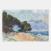 Menton Seen von Cap Martin von Claude Monet Geschenkpapier Set (Vorderseite)