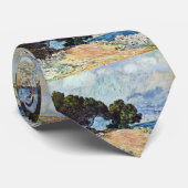 Menton Seen von Cap Martin von Claude Monet Krawatte (Gerollt)