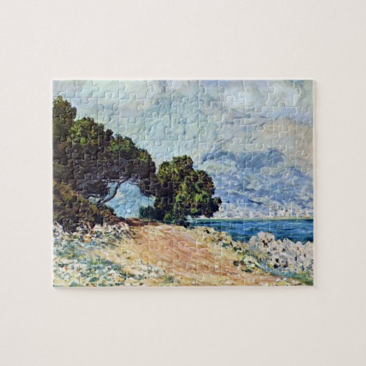 Menton Seen von Cap Martin von Claude Monet Puzzle (Horizontal)