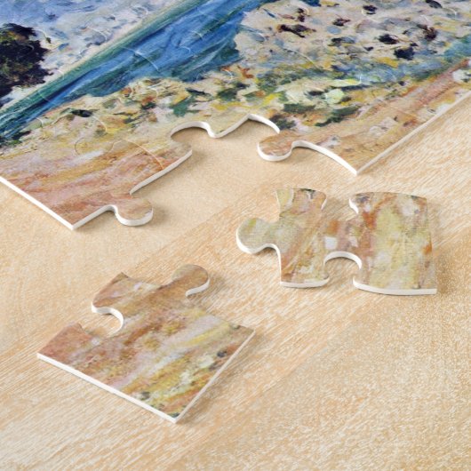 Menton Seen von Cap Martin von Claude Monet Puzzle (Seite)