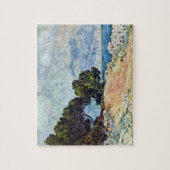 Menton Seen von Cap Martin von Claude Monet Puzzle (Vertikal)