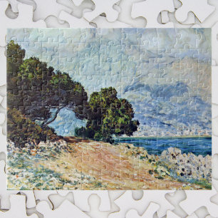 Menton Seen von Cap Martin von Claude Monet Puzzle