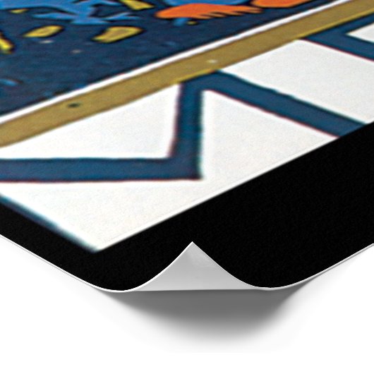 Menton Vintage Travel Poster (Ecke)