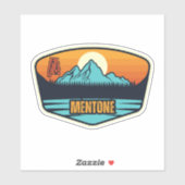 Mentone, Alabama Aufkleber (Blatt)