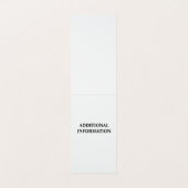 Mentor Coach Silver Gray Visitenkarten (Innenseite Aufgefaltet)